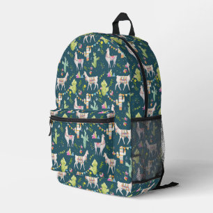 Mochila Impresa Patrón de marca de llamada de color de agua