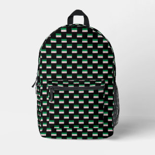 Mochila Impresa Patrón de nueva bandera siria controlado