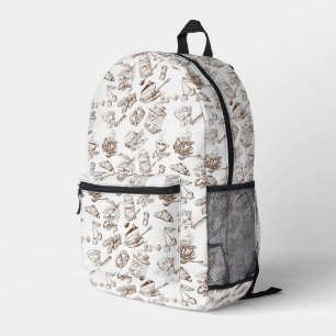 Mochila Impresa Patrón de papel