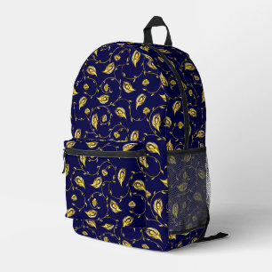 Mochila Impresa Patrón de pavo real