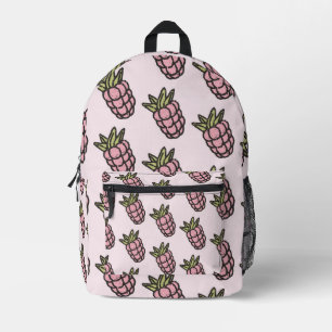 Mochila Impresa Patrón de piña Y2K Retro Funky