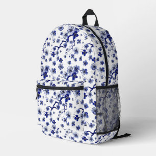 Mochila Impresa Patrón de ramas de sakura oriental