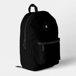 Mochila Impresa Patrón de textura de polvo celestial y luz de estr