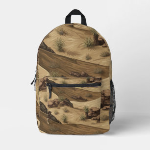 Mochila Impresa Patrón de traje Ghillie del desierto