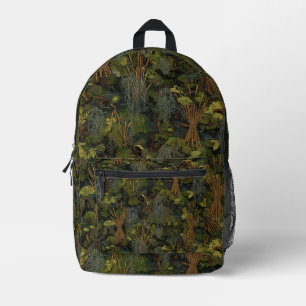 Mochila Impresa Patrón de traje Ghillie terreno pantanoso 