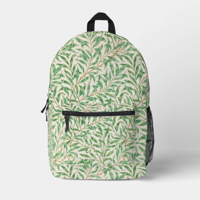Mochila Impresa Patrón de Willow Bough William Morris (Anverso)