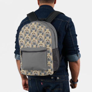 Mochila Impresa Patrón de zorro rojo