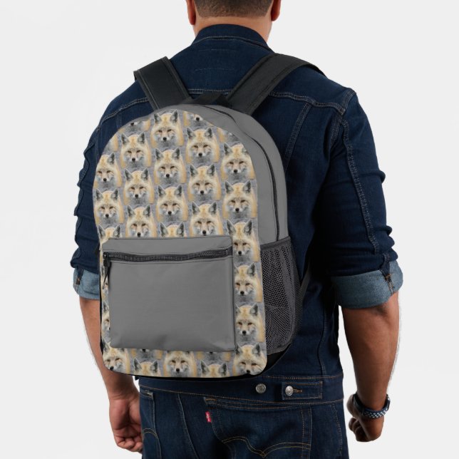 Mochila Impresa Patrón de zorro rojo (Insitu (Modelo))