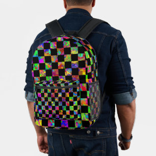 Mochila Impresa Patrón del tablero del verificador de salpicaduras