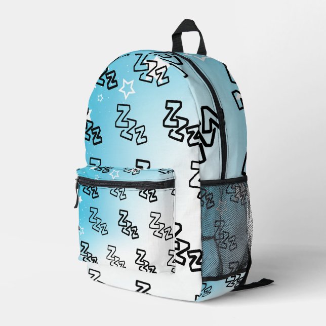 Mochila Impresa Patrón Dreamy Zzz (Esquina derecha trasera )