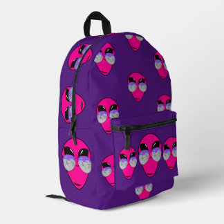 Mochila Impresa Patrón Epic Shades Alien Head Moonlander
