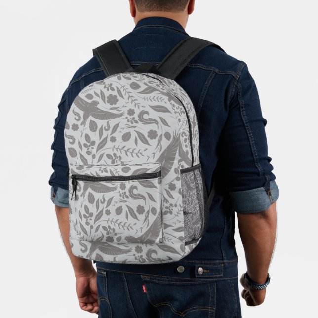 Mochila Impresa Patrón Falcon de color de personalizado (Insitu (Modelo))