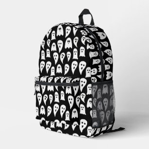 Mochila Impresa Patrón fantasma de Halloween