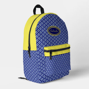 Mochila Impresa Patrón floral