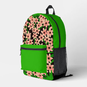 Mochila Impresa Patrón floral