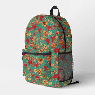 Mochila Impresa Patrón floral