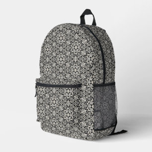 Mochila Impresa Patrón floral árabe