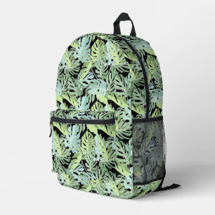 Mochila Impresa Patrón floral de la jungla