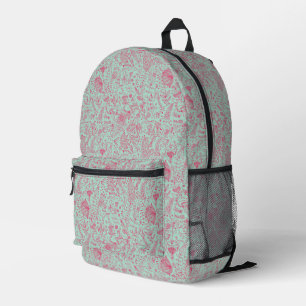 Mochila Impresa Patrón floral lindo de verano
