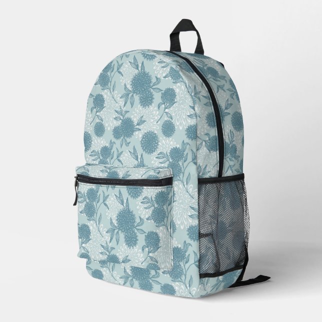 Mochila Impresa Patrón floral retro 2 2 (Esquina derecha trasera )