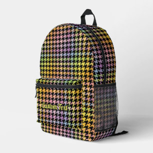 Mochila Impresa Patrón Houndstap de arco iris