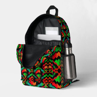 Mochila Impresa Patrón inspirado en indio americano navajo