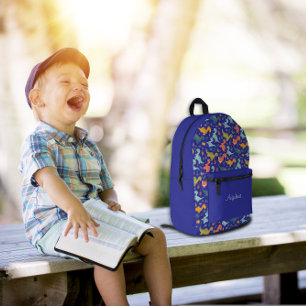 Mochila Impresa Patrón lindo de dibujos animados de dinosaurio col