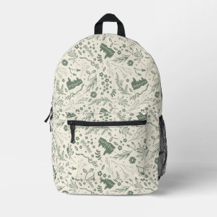 Mochila Impresa Patrón mágico de herbología HOGWARTS™