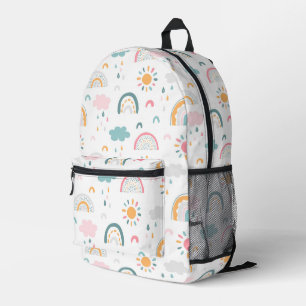 Mochila Impresa Patrón meteorológico corto