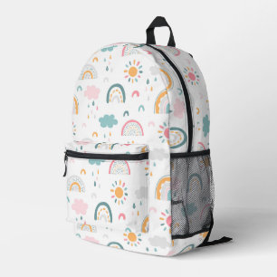 Mochila Impresa Patrón meteorológico corto