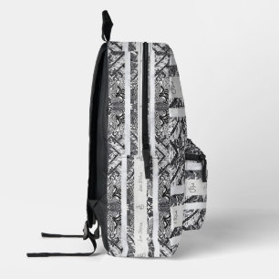Mochila Impresa Patrón moderno de BATIK