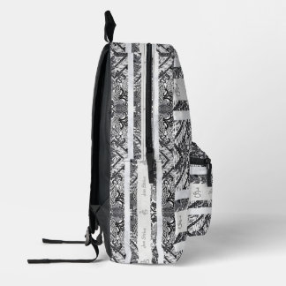 Mochila Impresa Patrón moderno de BATIK