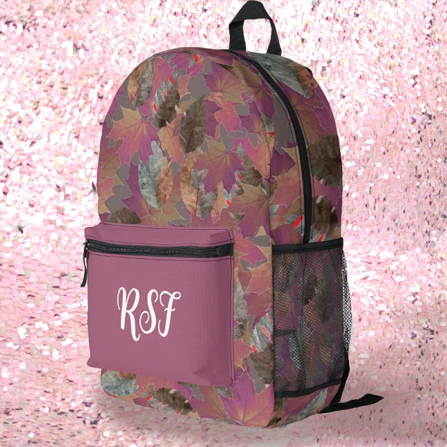 Mochila Impresa Patrón moderno de camo rosa y malva (Subido por el creador)