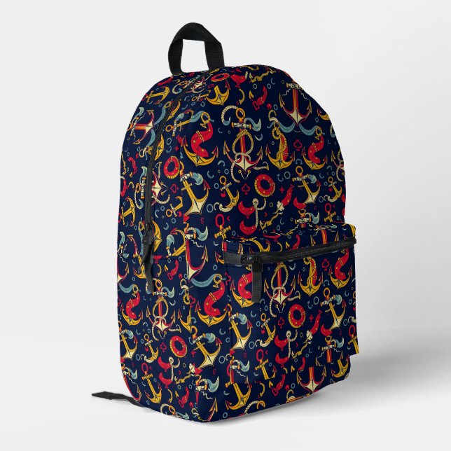 Mochila Impresa Patrón náutico (Esquina izquierda trasera)