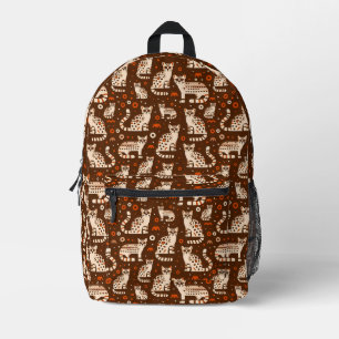 Mochila Impresa Patrón Ocelot