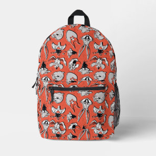 Mochila Impresa Patrón Retro de Mediotono de LOONEY TUNES™
