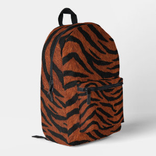 Mochila Impresa Patrón Salvaje de Raya de Tigre