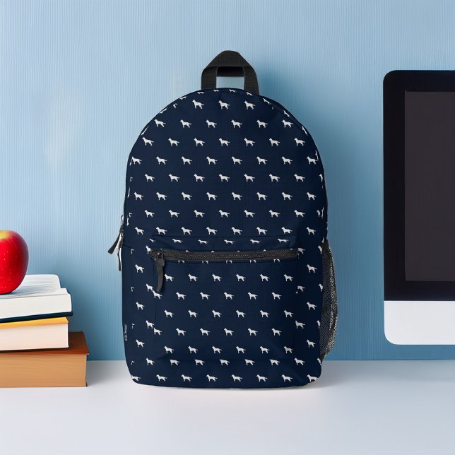 Mochila Impresa Patrón siberiano de perros Husky personalizado (Subido por el creador)