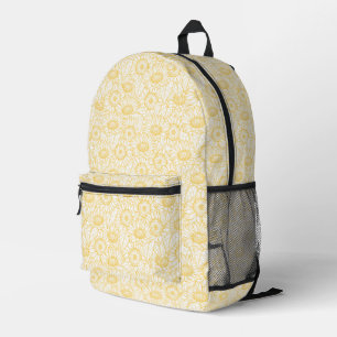 Mochila Impresa Patrón Sunflower
