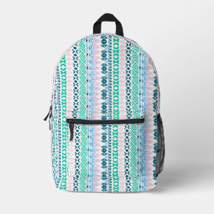 Mochila Impresa Patrones de arte pastel