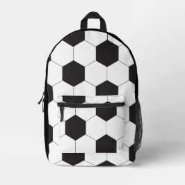 Mochila Impresa Patrones de Futbol