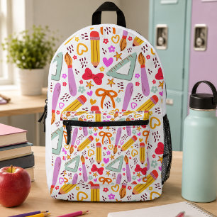 Mochila Impresa Patrones perfectos para el regreso a clases