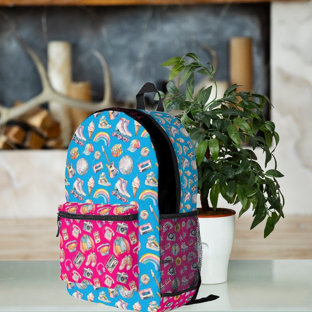 Mochila Impresa Patrones retro de los años 90 de Guay 80 | Monogra (Subido por el creador)