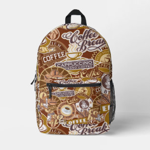 Mochila Impresa Pausa de café
