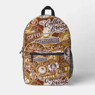 Mochila Impresa Pausa de café