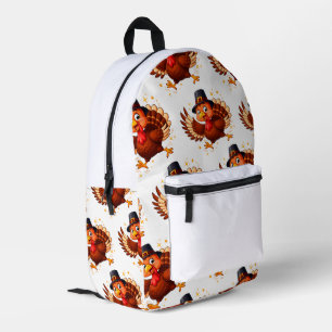 Mochila Impresa Pavo Bailarín