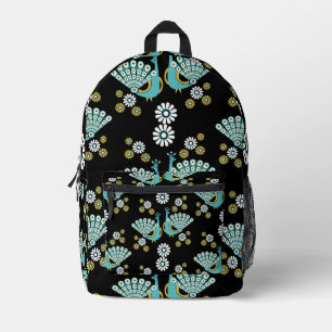 Mochila Impresa Peacock Art