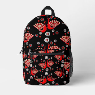 Mochila Impresa Peacock Art