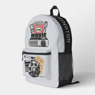 Mochila Impresa Película de nombre personalizado
