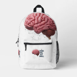 Mochila Impresa Pensar grande, actuar pequeño